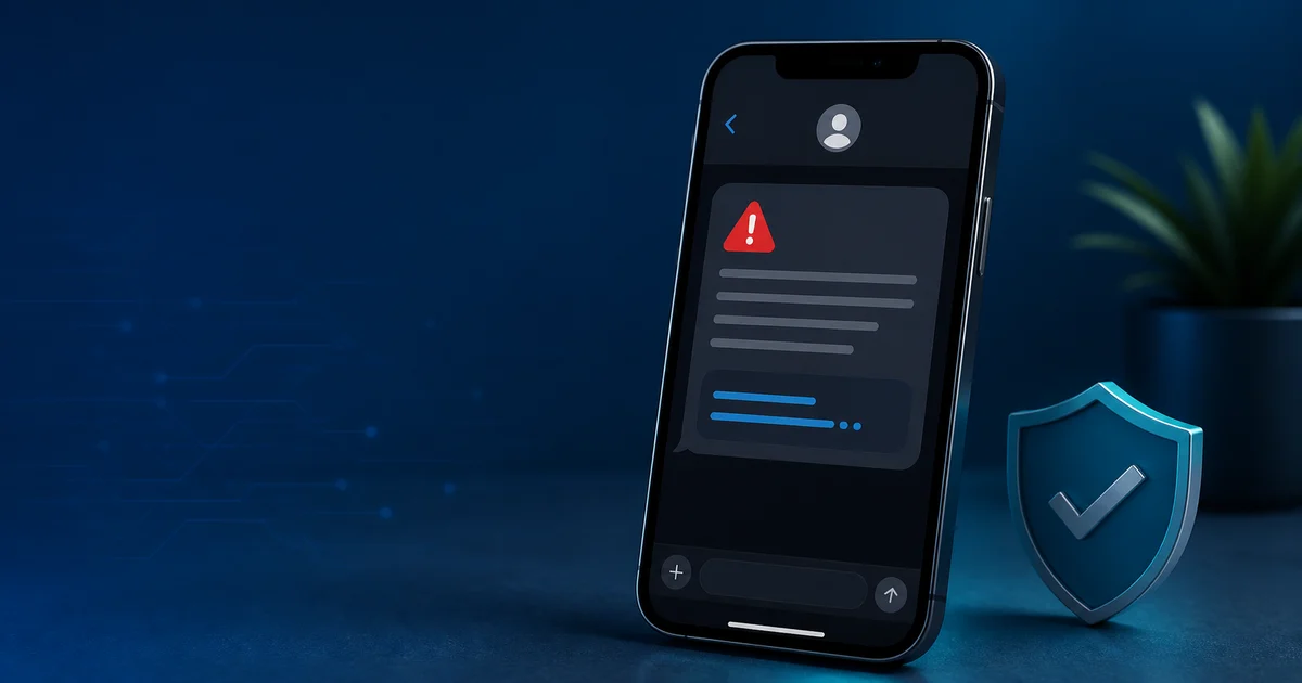 What Is Smishing? How to Spot a Phishing Text cover image